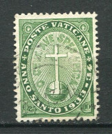 26186 Vatican N°40° 25+10c. Vert  Année Sainte 1933  TB - Gebraucht