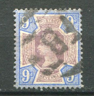 26183 Grande-Bretagne N°101° 9p. Brun Et Violet-brun  Victoria  1887-1900  TB - Gebraucht