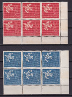 D 753 / LUXEMBOURG / N° 601/602 BLOC DE 6 NEUF** COTE 6€ - Sammlungen