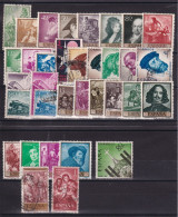 D 753 / ESPAGNE / LOT ENTRE ANNEE 1958/1959 NEUF*/**/OBL - Sammlungen