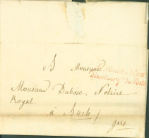 Bureau Spécial Franchise Cachet Cursive Le Ministre D'état Directeur Général Des Postes Entête Royale Paris 31 7 1923 - 1801-1848: Voorlopers XIX