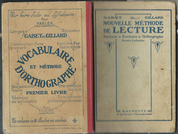 Nouvelle Méthode De Lecture GABET/GILLARD - Hachette & Cie - 1913 - Car208 - 6-12 Ans