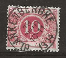 10c Rge Obl BLANKENBERGHE /1904 - Timbres
