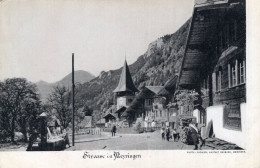 STRASSE IN MEYRINGEN - CARTOLINA FP NON SPEDITA DEL PRIMO 900 - Meiringen