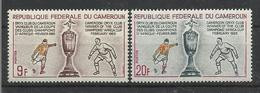 Foot Ball Soccer** MNH Coupe Afrique 1965   Cameroun 399/400 - Coupe D'Afrique Des Nations