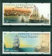 AC - TURKEY STAMP - OTTOMAN GALIONS SHIPS MNH 10 SEPTEMBER 2014 - Ungebraucht