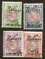 IRAN Yv N° 343/346  1912, Neufs ** , Superbes - Iran