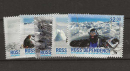 2006 MNH Ross Dependency Mi 99-103 Postfris** - Unused Stamps