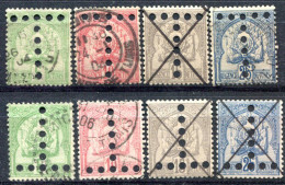 Tunisie           Taxes 22/25 Oblitérés + 22a/25a Oblitérés - Postage Due