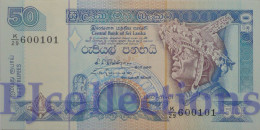 SRI LANKA 50 RUPEES 1992 PICK 104b UNC - Sri Lanka