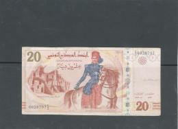 TUNISIE -KP-88 -20 DINARS  -7-11-1982 - Tusesië