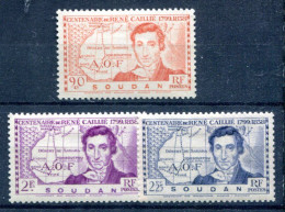 Soudan       100/102 * - Unused Stamps