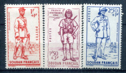 Soudan       122/124 * - Unused Stamps