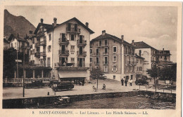 SAINT GINGOLPH ► Les Hotels Suisses Avec Oldtimer Anno 1922 - Saint-Gingolph