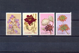 ZAMBIA - MNH - FLOWERS -  MI.NO.290A/3A - CV = 3,3 € - Zambie (1965-...)