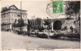 PORRENTRUY - PLACE DU POID PUBLIQUE - CARTOLINA FP SPEDITA NEL 1909 - Porrentruy