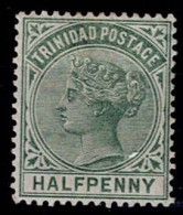 TRINIDAD 1883 QUEEN VICTORIA MI No 30 MLH VF!! - Trinidad & Tobago (...-1961)