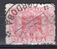 T0392 - ESPANA ESPAGNE TELEGRAPHE Yv N°81 - Telegramas