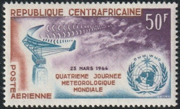 THEMATIC SCIENCE:  CLIMATE AND METEOROLOGY.  4th WORLD WEATHER DAY. SYMBOLS AND ALLEGORIES   -  CENTRAFRICAINE - Clima & Meteorologia