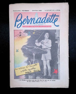 Illustré Catholique Des Fillettes, Hebdomadaire 14 Octobre 1951, N° 254,  Frais Fr 2.25 E - Bernadette