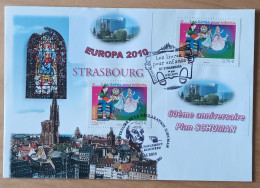 FDC 2010 - YT N°4445 - EUROPA / LES LIVRES POUR ENFANTS - STRASBOURG + Déclaration Schuman - 2010-2019