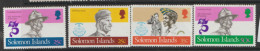 British Solomon Islands  1982 SG 479-82  Scouts   Mounted Mint - Salomonen (...-1978)