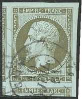 No 11, Olive, Quatre Voisins, Superbe - 1853-1860 Napoleon III