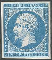 * No 14Aa, Bleu Foncé, Très Frais. - TB - 1853-1860 Napoleon III