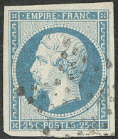 No 15, Bleu, Obl étoile. - TB - 1853-1860 Napoléon III