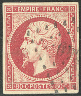 Vermillonné. No 17Ad, Très Frais. - TB - 1853-1860 Napoléon III