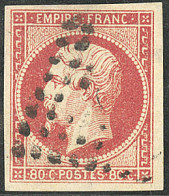 Vermillonné. No 17Ad, Très Frais. - TB - 1853-1860 Napoléon III