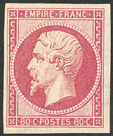 * No 17B, Rose, Très Frais. - TB. - R - 1853-1860 Napoleon III