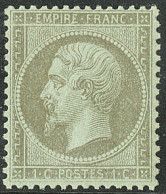 ** No 19, Vert Olive, Très Frais. - TB - 1862 Napoléon III