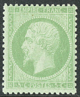 * No 20, Vert. - TB - 1862 Napoleon III