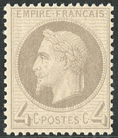 ** No 27B, Gris, Très Frais. - TB - 1863-1870 Napoleon III With Laurels