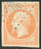 Galatz. No 16 Obl Pc 4008 Bleu. - TB - 1849-1876: Klassik