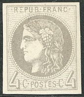 ** No 41Bd, Gris Foncé, Superbe - 1870 Emissione Di Bordeaux