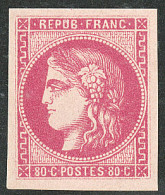 ** No 49, Rose, Jolie Pièce. - TB - 1870 Uitgave Van Bordeaux