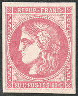 ** No 49, Rose, Très Frais. - TB - 1870 Emission De Bordeaux