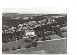 Le Noirmont (Suisse, Jura) : Vue Aérienne Générale Sur La Villa "Roc-Montès" En 1950 GF. - Le Noirmont