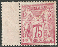 * No 71, Carmin, Bdf, Gomme Diminuée Sinon Très Frais Et TB - 1876-1878 Sage (Typ I)