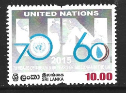 SRI LANKA. N°1997 De 2015. ONU. - Induismo