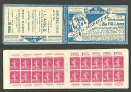 ** No 191-C2, Carnet De 20t N°191c, S.90. - TB - Sonstige & Ohne Zuordnung