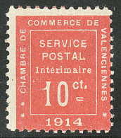 (*) Valenciennes. No 1. - TB - War Stamps