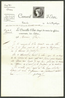 Lettre "Tête De Minerve". Lettre Du Conseiller D'état Portalis, Ministre Des Cultes, 17/18 Ventose An 12. - TB - Ohne Zuordnung