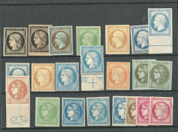 (*) 1849-1871, Entre Les N°3 Et 49, Tous états - Collections