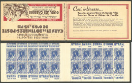 ** Carnets. No C137b-1, Carnet De 20t N°137a, Couv. "Gueules Cassées/Ecole Universelle", Pubs "Fraissinet/ Byrrh/Torpédo - Other & Unclassified