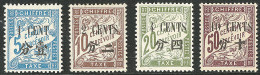 (*) Taxe. Nos 24 à 27. - TB - Unused Stamps