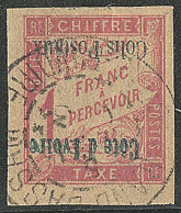 Colis Postaux. Surcharge Renversée. No 4a. - TB - Autres & Non Classés