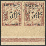 Colis Postaux. Sans Accent Circonflexe. No 6da, En Paire Bdf Avec Normal. - TB - Altri & Non Classificati